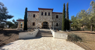 Exquisite  5 bedroom stone villa with 2 bedroom guest house  privately secluded and gated  on 13,118 sqm land in Moni.