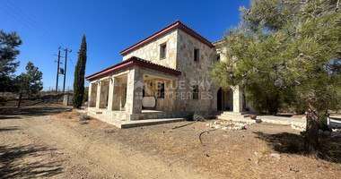 Exquisite  5 bedroom stone villa with 2 bedroom guest house  privately secluded and gated  on 13,118 sqm land in Moni.