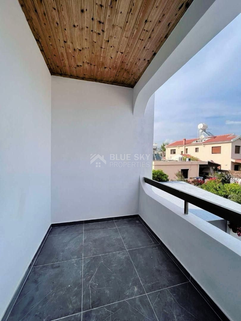 Fully Renovated-Modern Design, Two Bedroom Upper Floor Apartment In Ypsonas Area