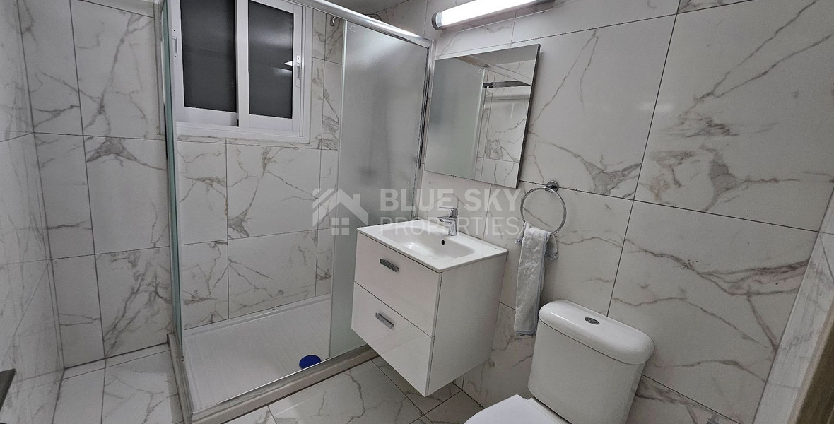 Fully Renovated-Modern Design, Two Bedroom Upper Floor Apartment In Ypsonas Area