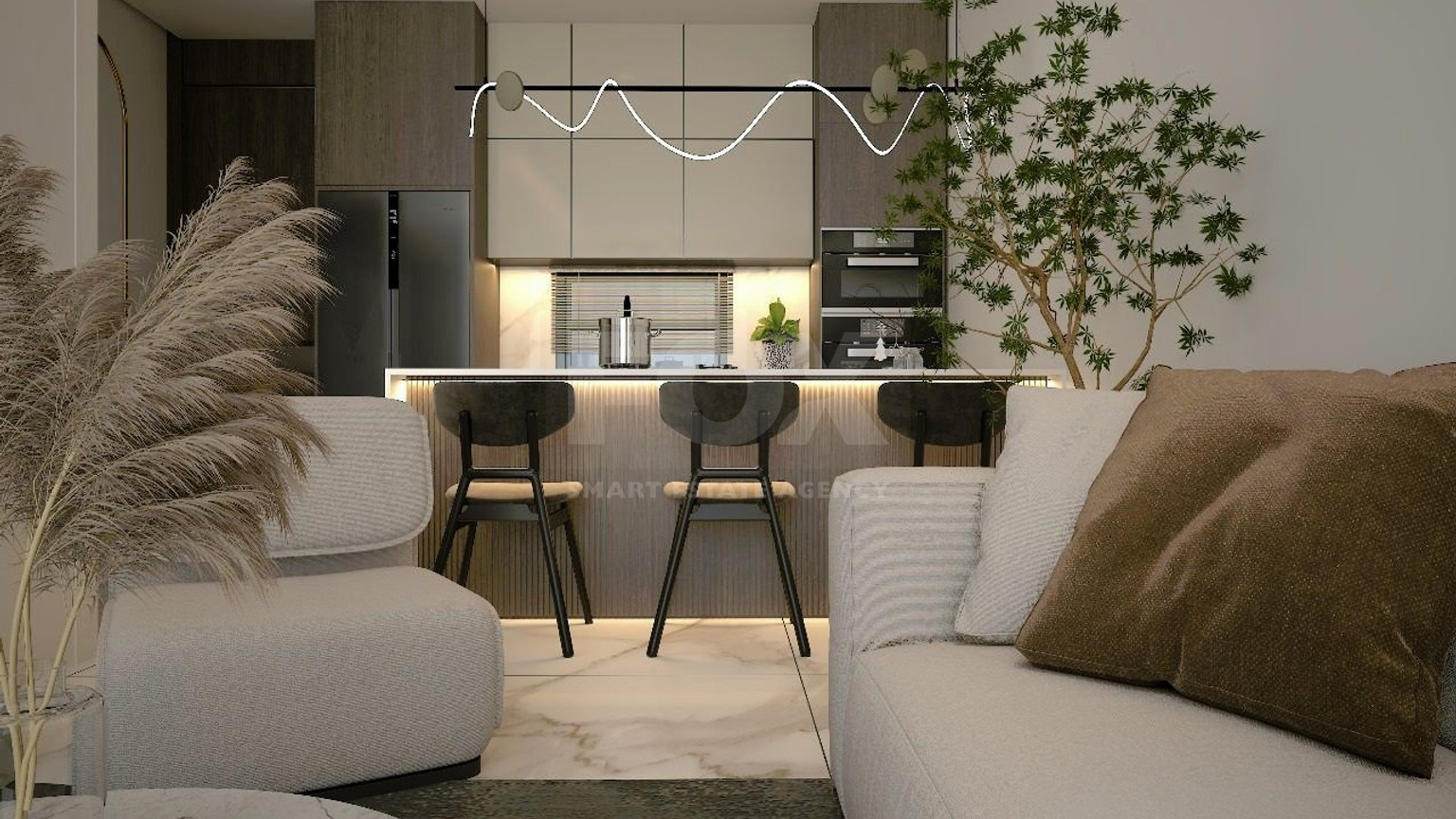 Boutique One Bedroom Apartment in Paphos with Modern Design for sale