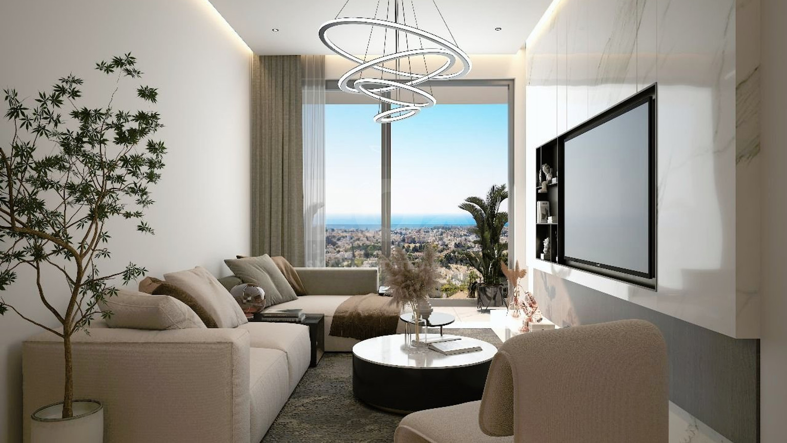 Boutique One Bedroom Apartment in Paphos with Modern Design for sale