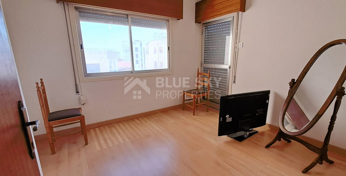 Three bedroom partially furnished apartment for rent in Neapoli, Limassol