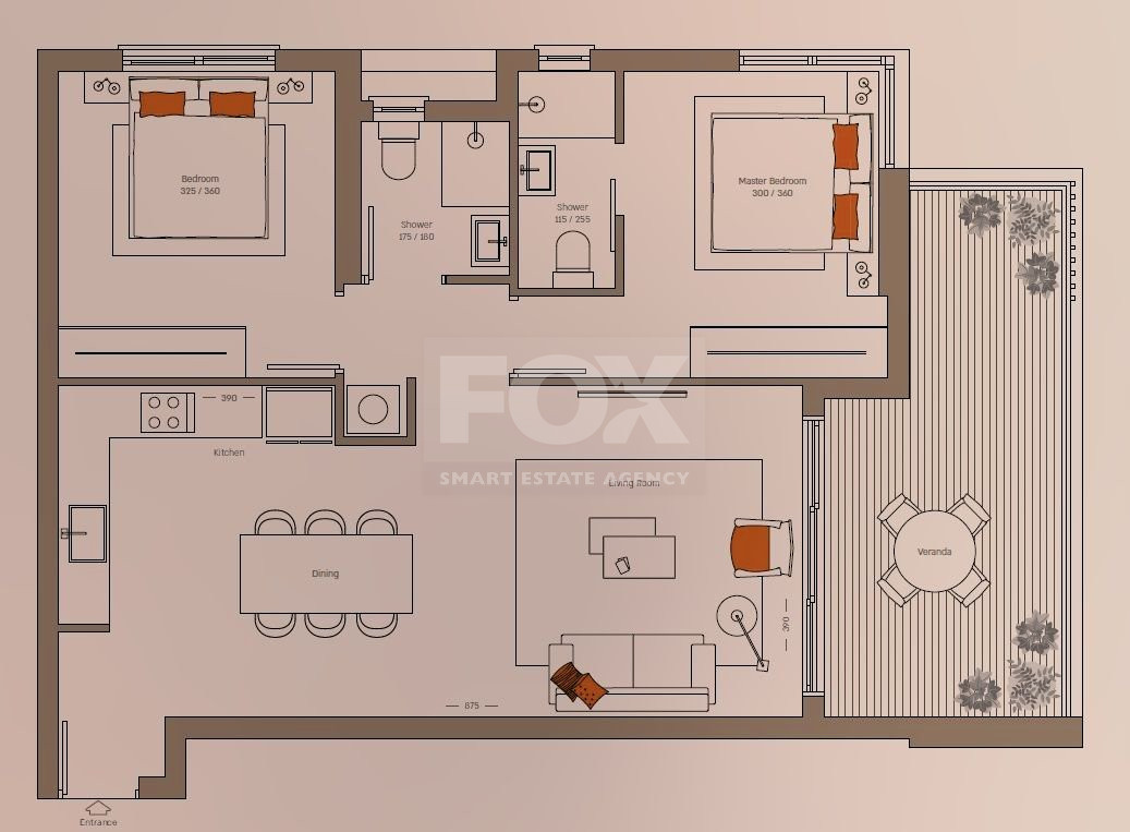 Two bedroom apartment for sale in Agios Nikolas, Limassol