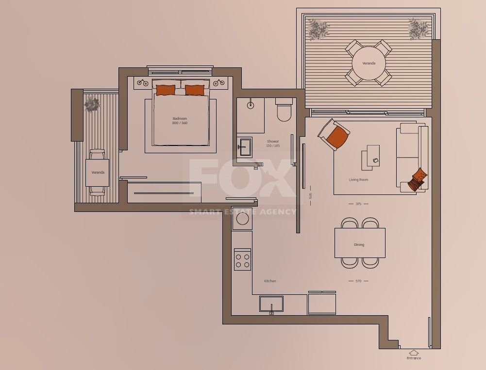 One bedroom apartment for sale in Agios Nikolas, Limassol