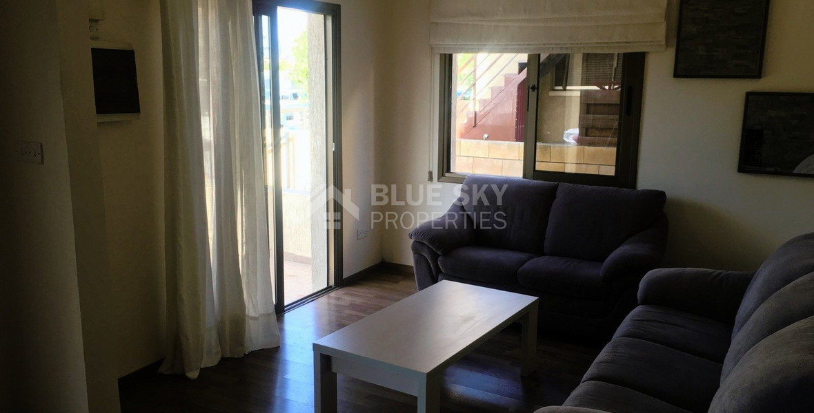 Two bedroom ground floor apartment for rent  in Kato Polemidia, Limassol