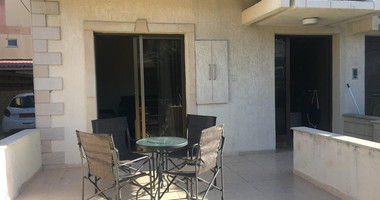 Two bedroom ground floor apartment for rent  in Kato Polemidia, Limassol