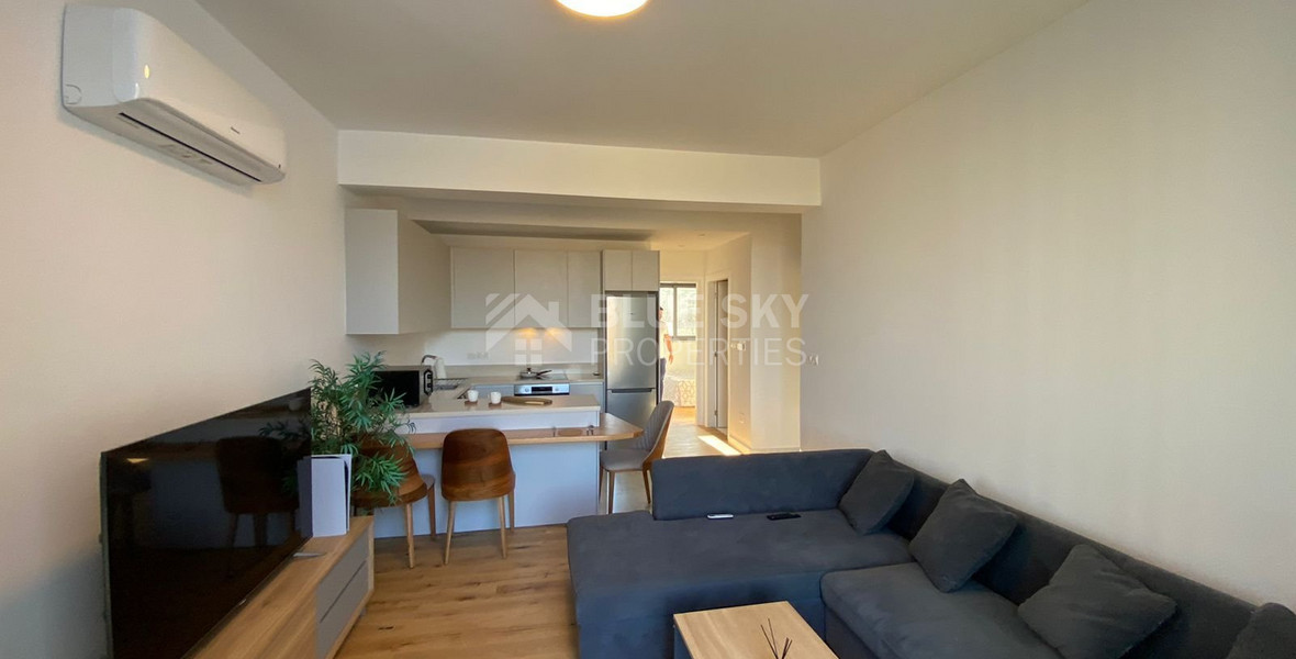 Modern Fully Furnished Apartment with Pool and Roof garden in Germasogeia