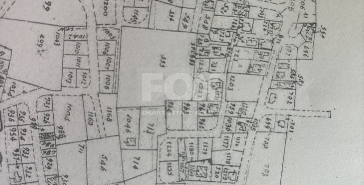 Large Building Plot for Sale in Kato Polemidia 1805sq.m