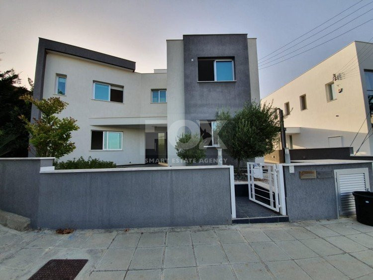 Detached 4 bedroom unfurnished house with electrical appliances and garden in Agios Athanasios