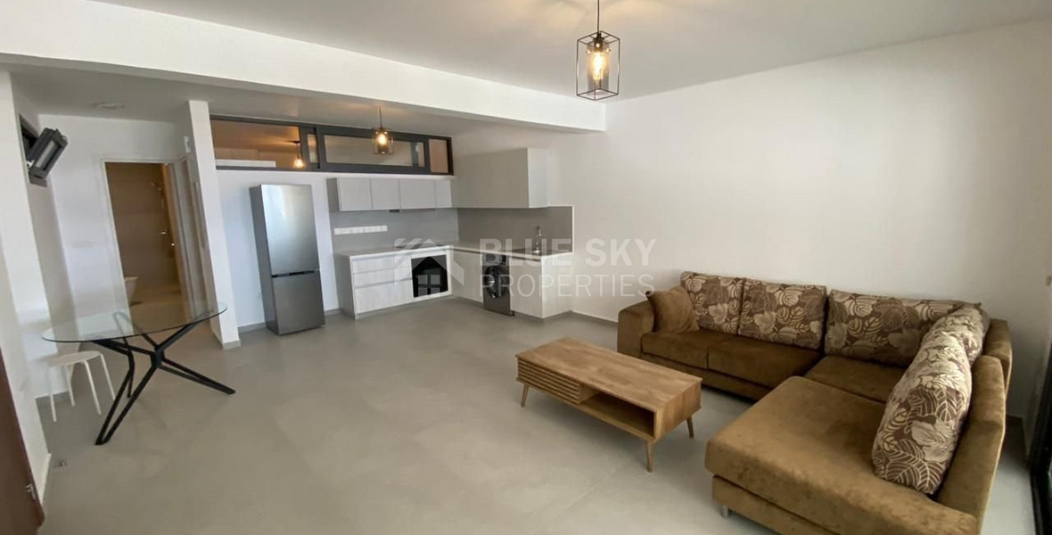 Modern Furnished 1 Bedroom Apartment for Rent in Germasogeia