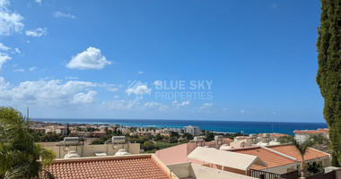 Fully Furnished Stunning Four Bedroom Detached Villa with Swimming Pool and unobstructed sea views located in Chloraka, Paphos