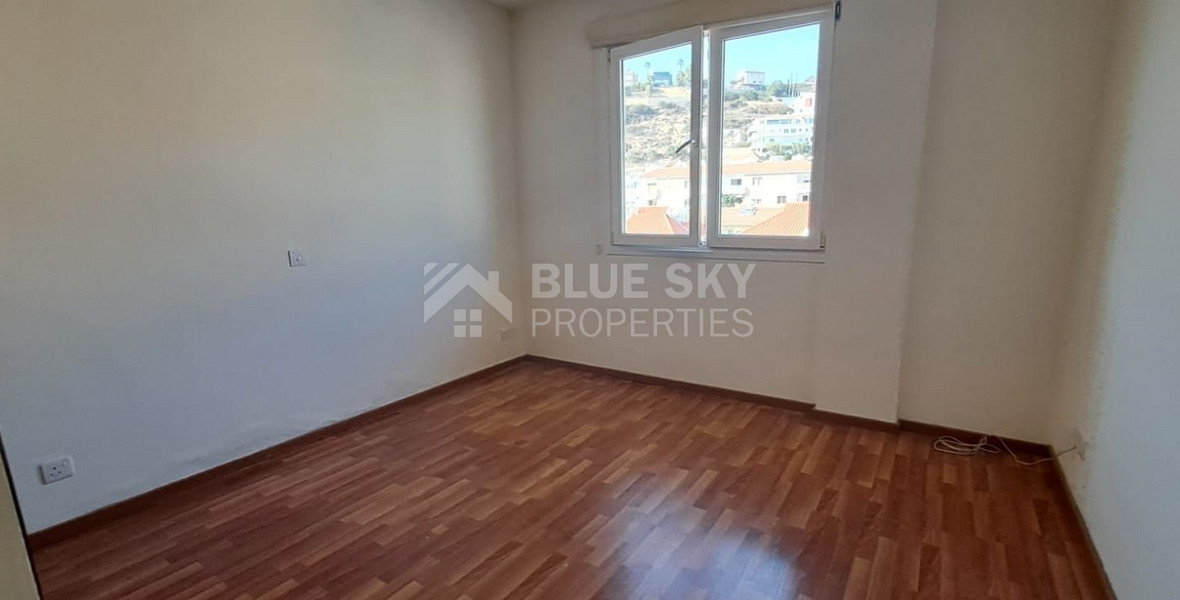 Two bedroom unfurnished apartment for rent in Germasogeia, Limassol