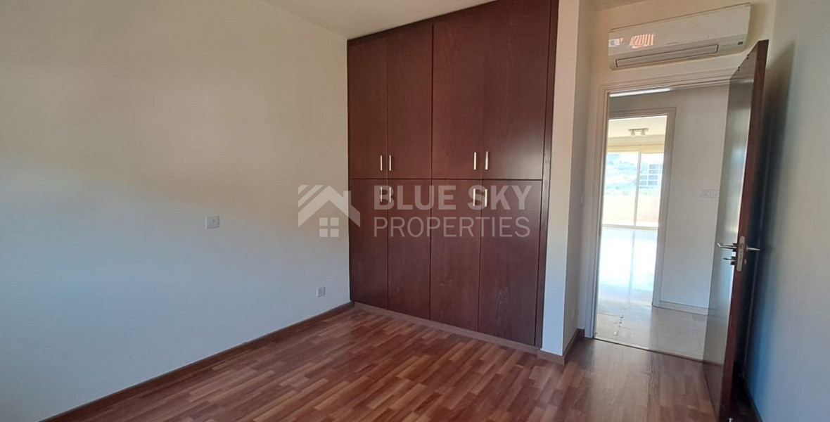 Two bedroom unfurnished apartment for rent in Germasogeia, Limassol