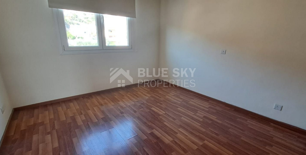 Two bedroom unfurnished apartment for rent in Germasogeia, Limassol