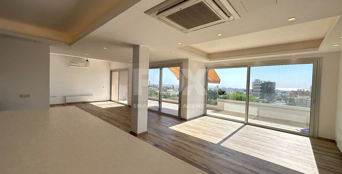 Modern Penthouse Apartment for Rent in Panthea with roof terrace and panormaic views.