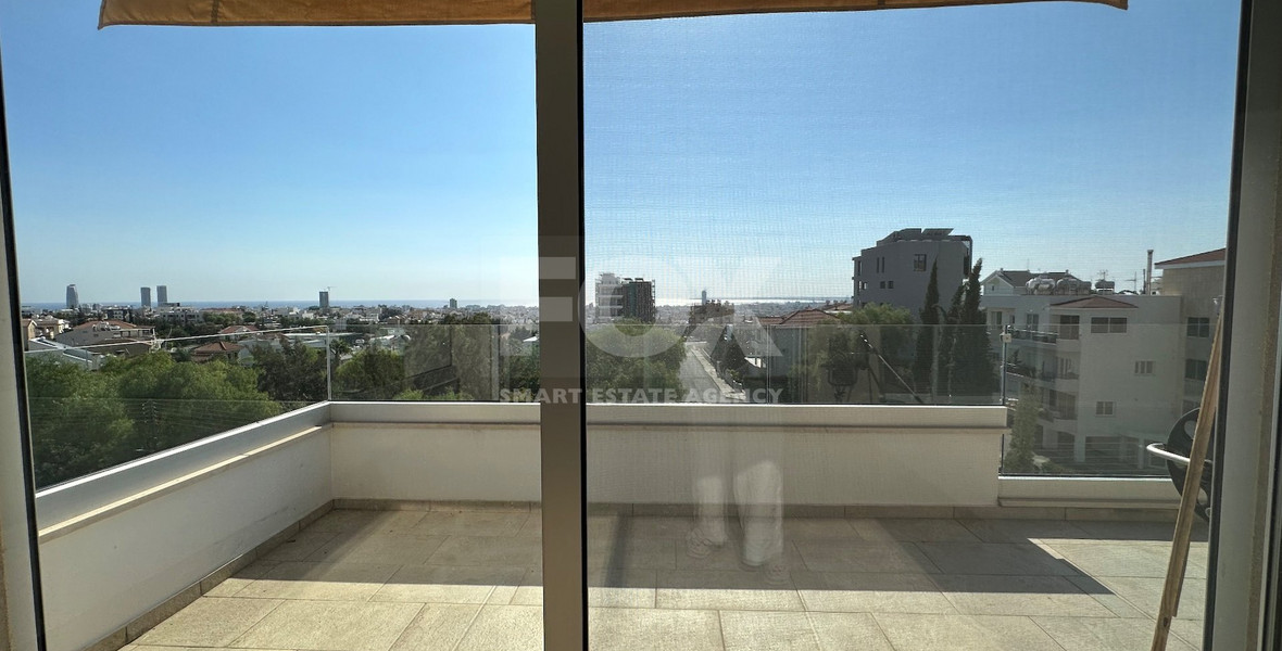 Modern Penthouse Apartment for Rent in Panthea with roof terrace and panormaic views.