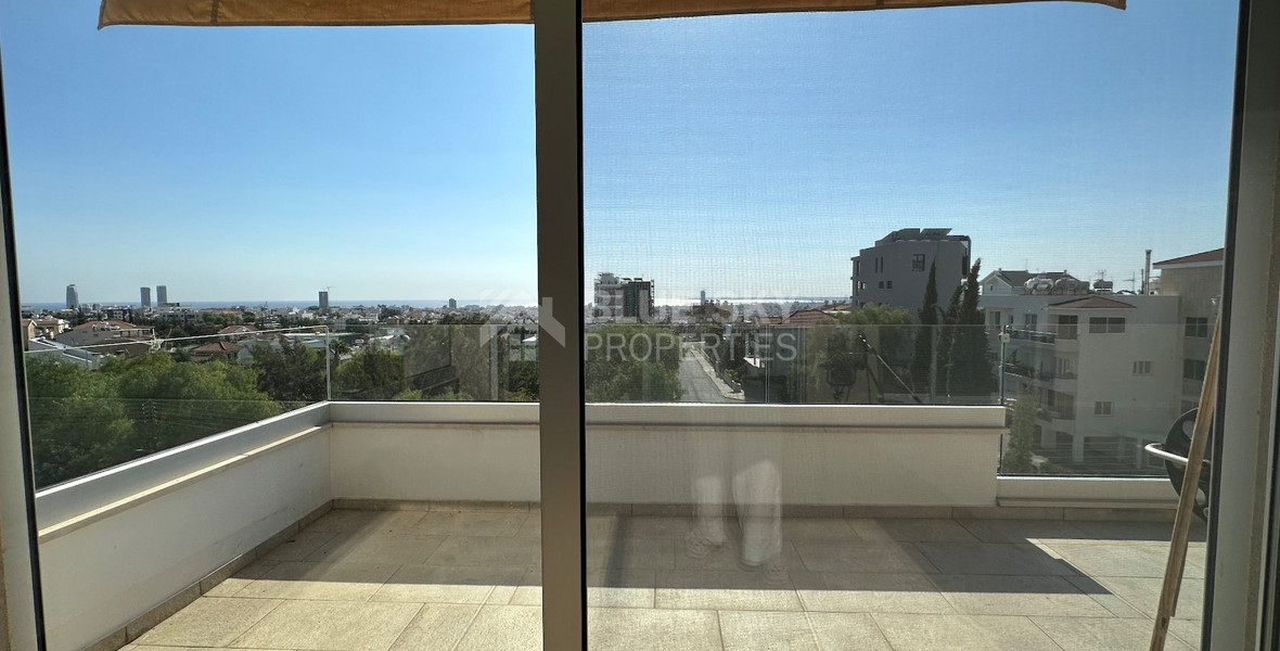 Modern Penthouse Apartment for Rent in Panthea with roof terrace and panormaic views.