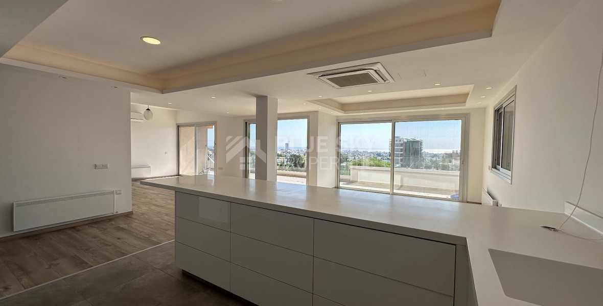 Modern Penthouse Apartment for Rent in Panthea with roof terrace and panormaic views.