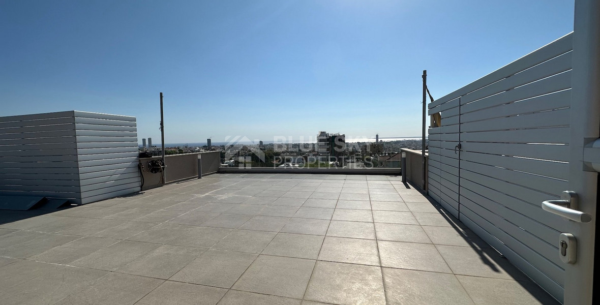 Modern Penthouse Apartment for Rent in Panthea with roof terrace and panormaic views.