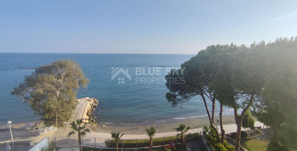 Three bedroom sea view apartment for rent in Potamos Germasogeias, Limassol