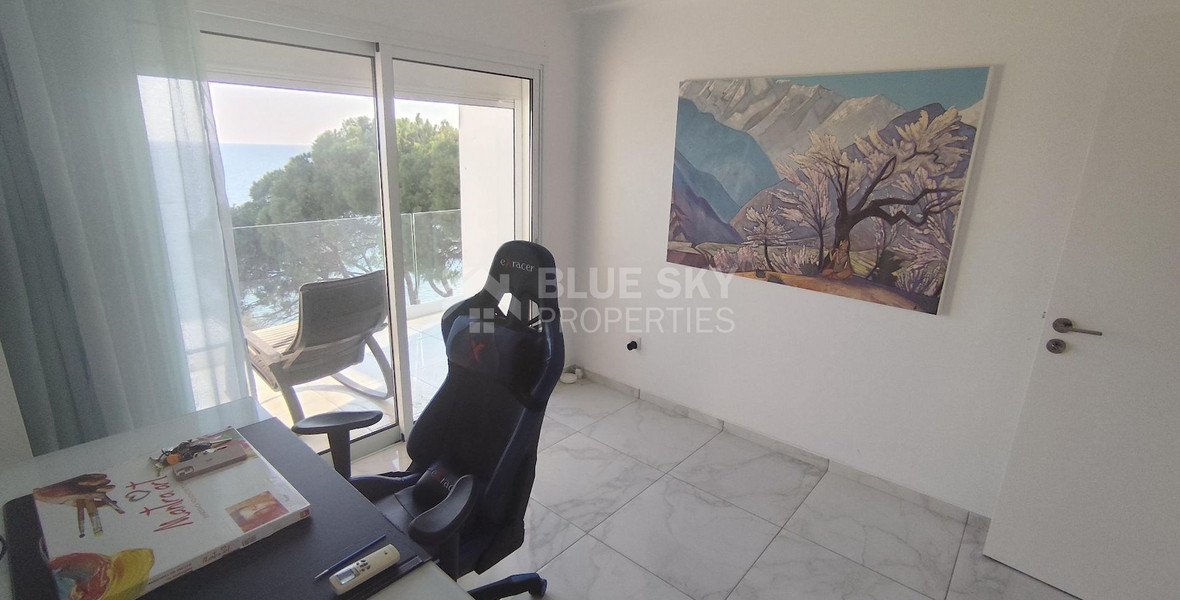 Three bedroom sea view apartment for rent in Potamos Germasogeias, Limassol