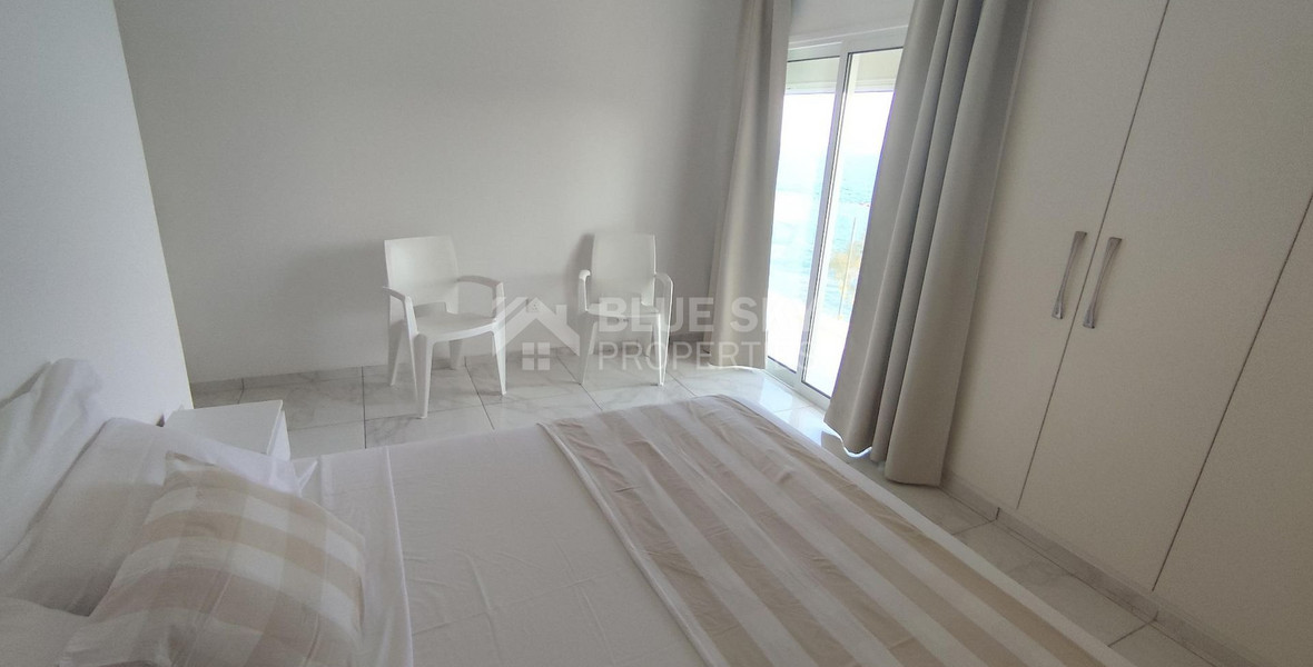 Three bedroom sea view apartment for rent in Potamos Germasogeias, Limassol