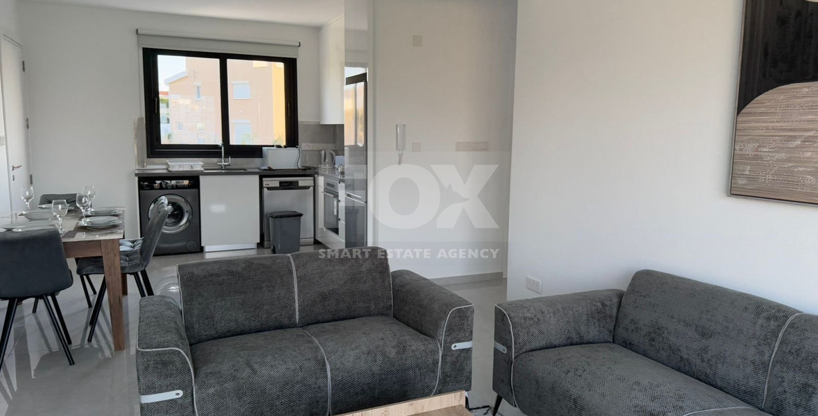 Stylish Two-Bedroom Apartment in Central Paphos – Prime Location & Modern Living
