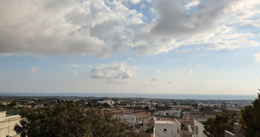 Large Plot with Unobstructed Sea Views in Geroskipou, Paphos