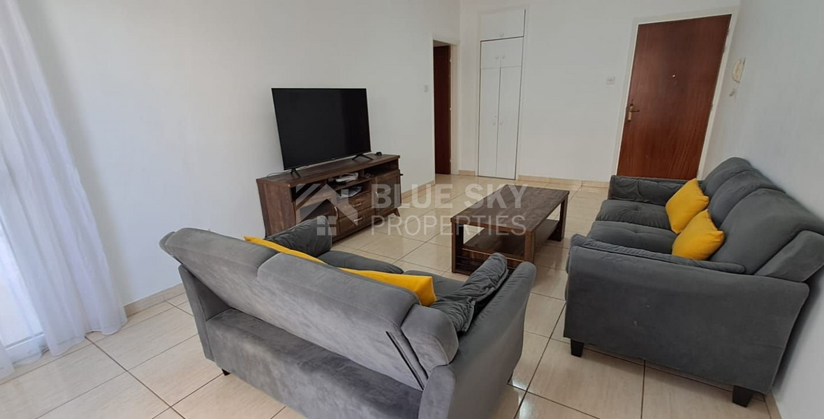 Three bedroom furnished apartment for rent in Neapoli, Limassol