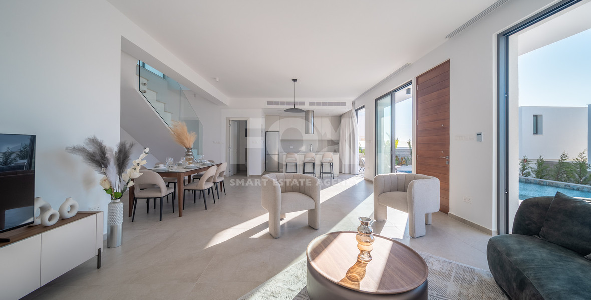 Spacious Detached  three bedroom Villa in Chlorakas - Ready to move in