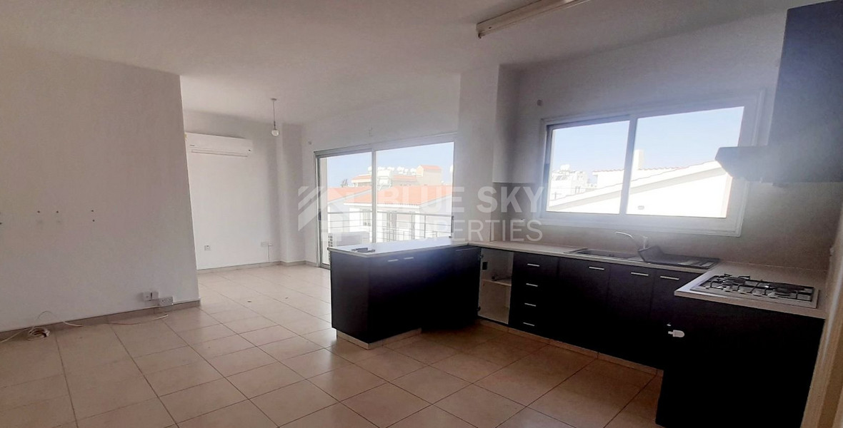 Spacious Unfurnished two Bedroom Apartment in Geroskipou