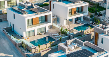 Modern Fully Furnished Detached Villa with Pool in Chlorakas- COMPLETED-