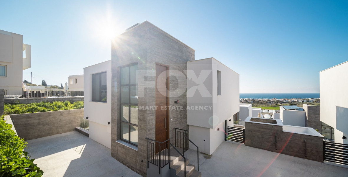 Modern Fully Furnished Detached Villa with Pool in Chlorakas- COMPLETED-