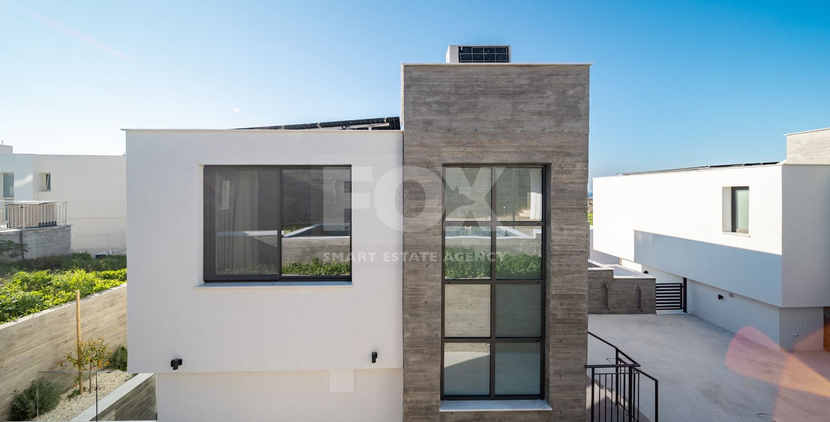 Modern Fully Furnished Detached Villa with Pool in Chlorakas- COMPLETED-