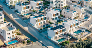 For sale , Modern Fully Furnished Detached Villa with Pool in Chlorakas- COMPLETED-