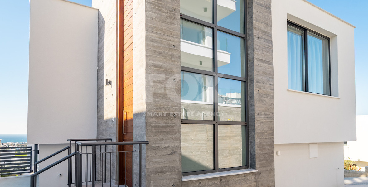 For sale , Modern Fully Furnished Detached Villa with Pool in Chlorakas- COMPLETED-