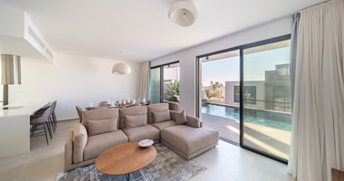 For sale , Modern Fully Furnished Detached Villa with Pool in Chlorakas- COMPLETED-