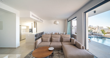 For sale , Modern Fully Furnished Detached Villa with Pool in Chlorakas- COMPLETED-