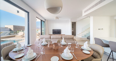 For sale , Modern Fully Furnished Detached Villa with Pool in Chlorakas- COMPLETED-