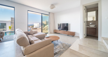 For sale , Modern Fully Furnished Detached Villa with Pool in Chlorakas- COMPLETED-