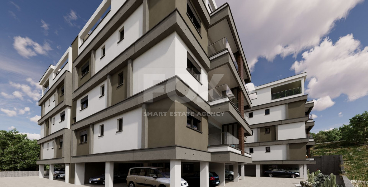 Modern Top Floor Apartment with roof garden for Sale in Agia Filaxi