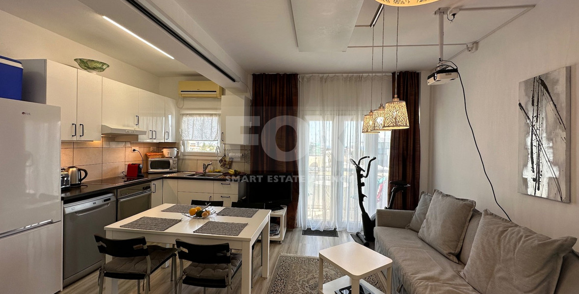 For Sale Modern One Bedroom Apartment with Sea View in Mesa Geitonia