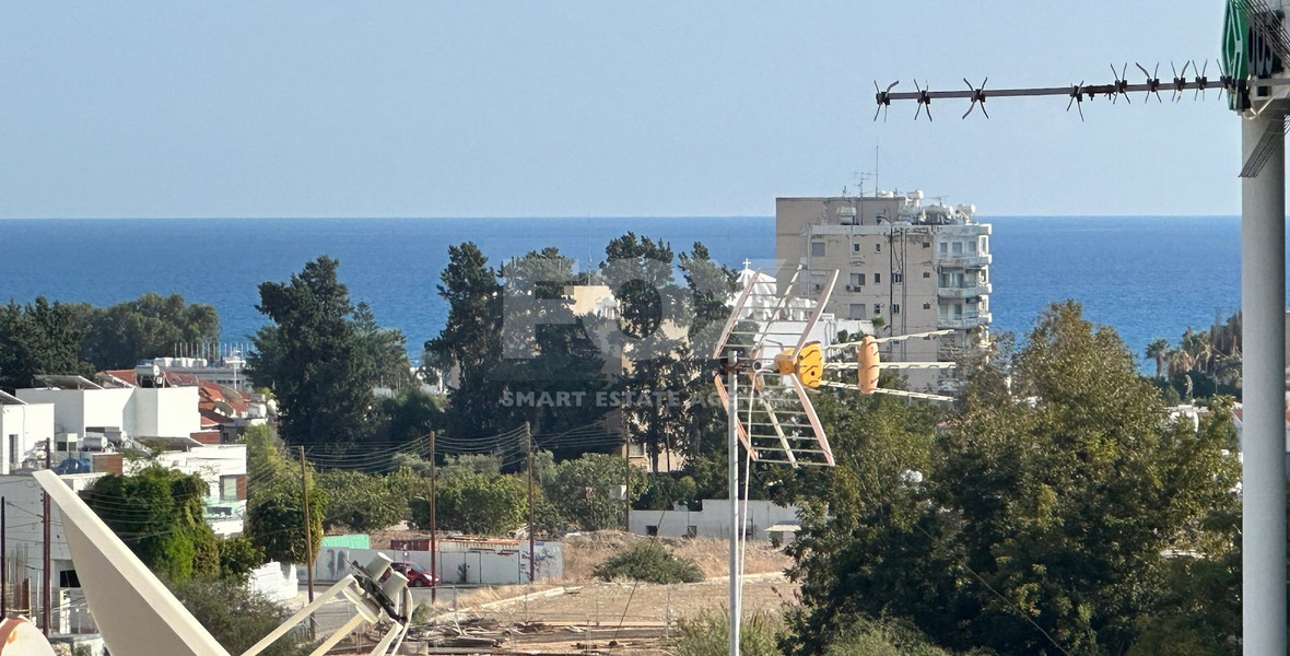 For Sale Modern One Bedroom Apartment with Sea View in Mesa Geitonia