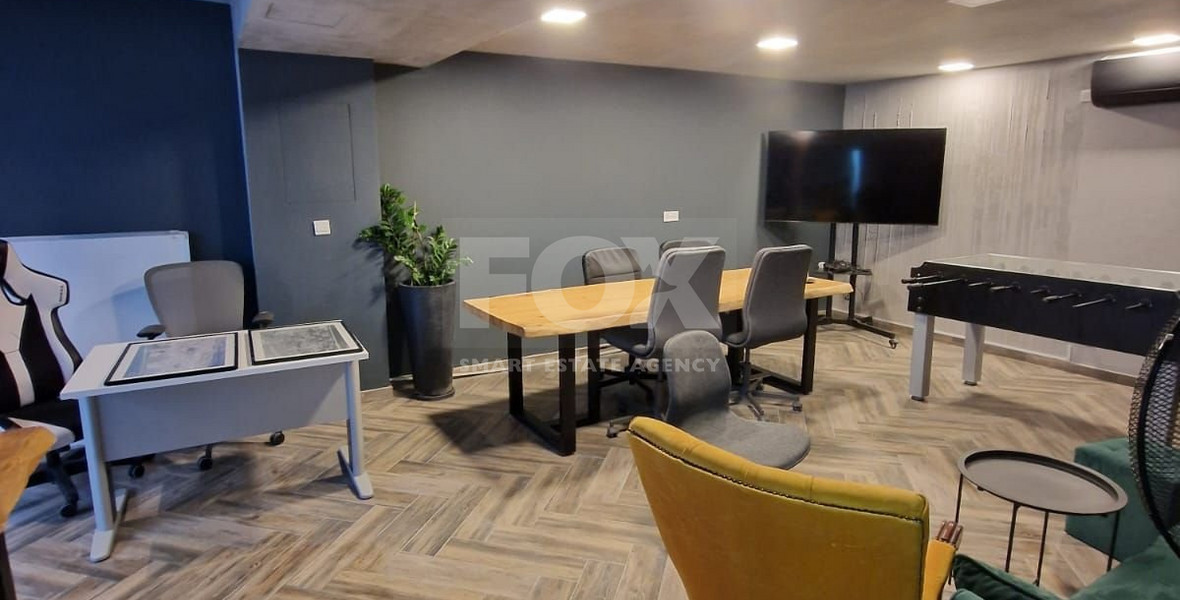 Partially Furnished Office Space Available for Rent in Limassol city center