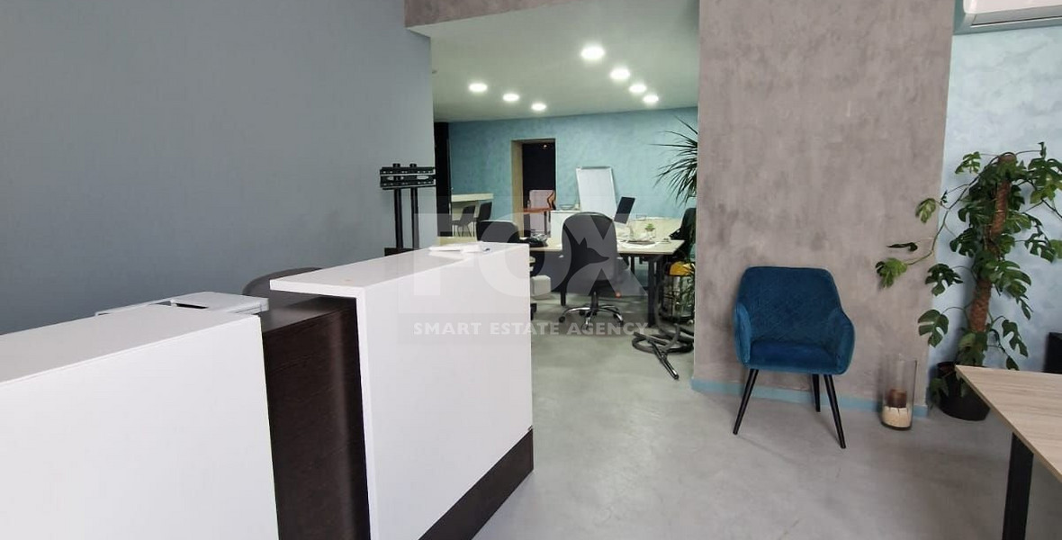 Partially Furnished Office Space Available for Rent in Limassol city center