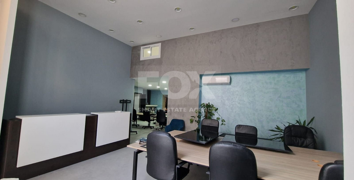 Partially Furnished Office Space Available for Rent in Limassol city center