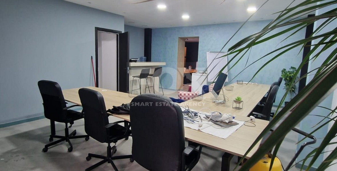 Partially Furnished Office Space Available for Rent in Limassol city center