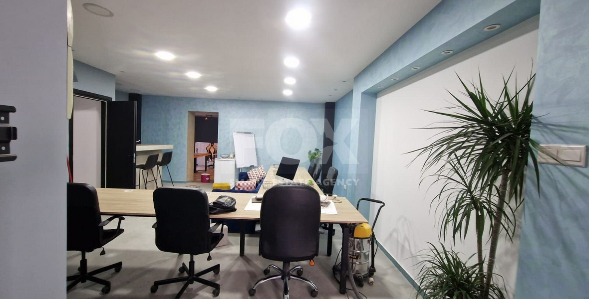 Partially Furnished Office Space Available for Rent in Limassol city center