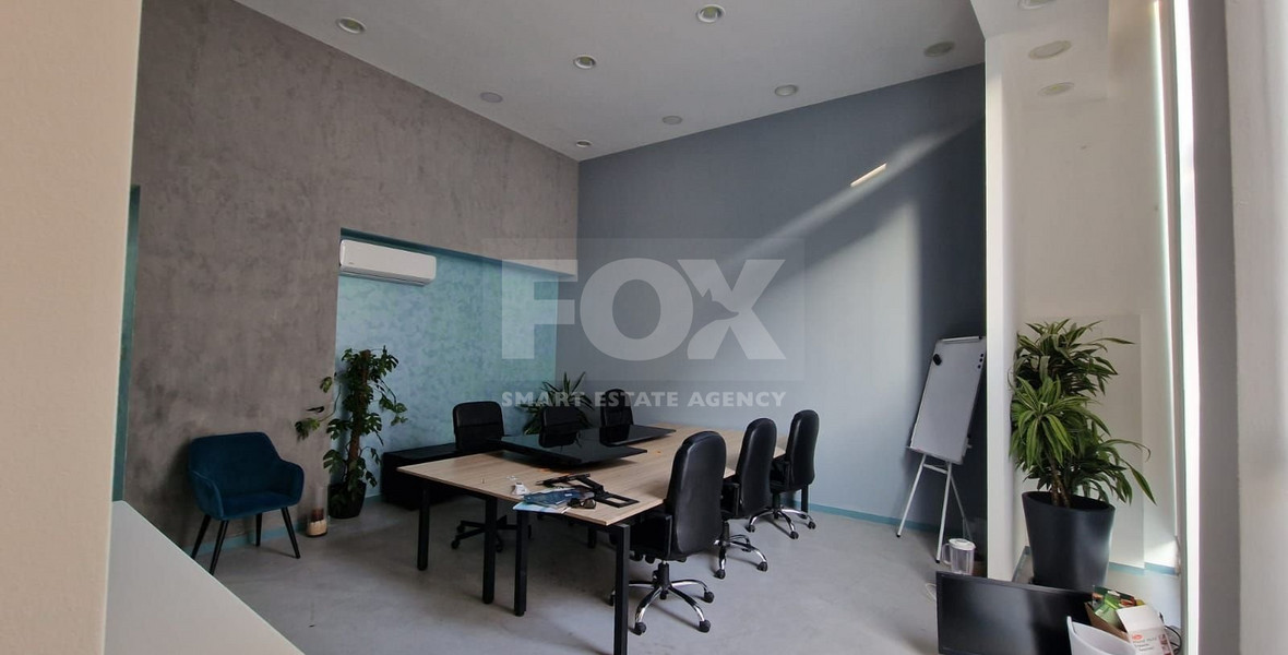 Partially Furnished Office Space Available for Rent in Limassol city center